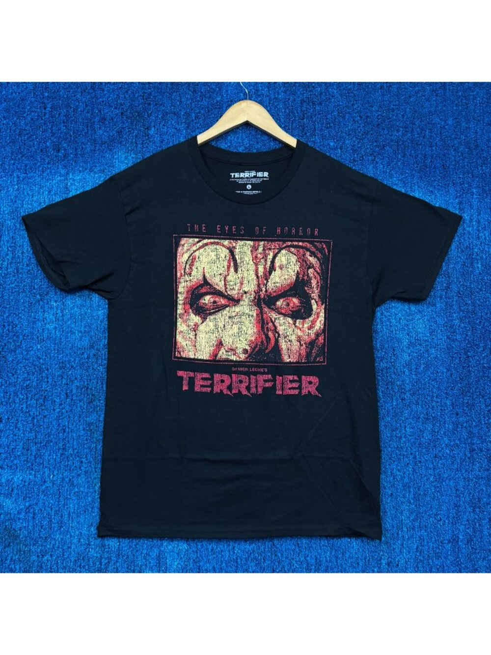 Terrifier The Eyes OF Horror Movie T-Shirt Size Large